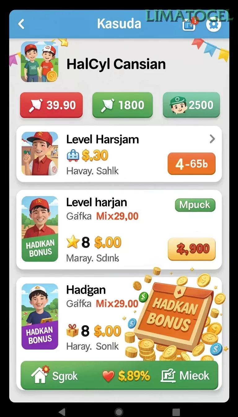 Promosi & Jackpot limatogel screenshot