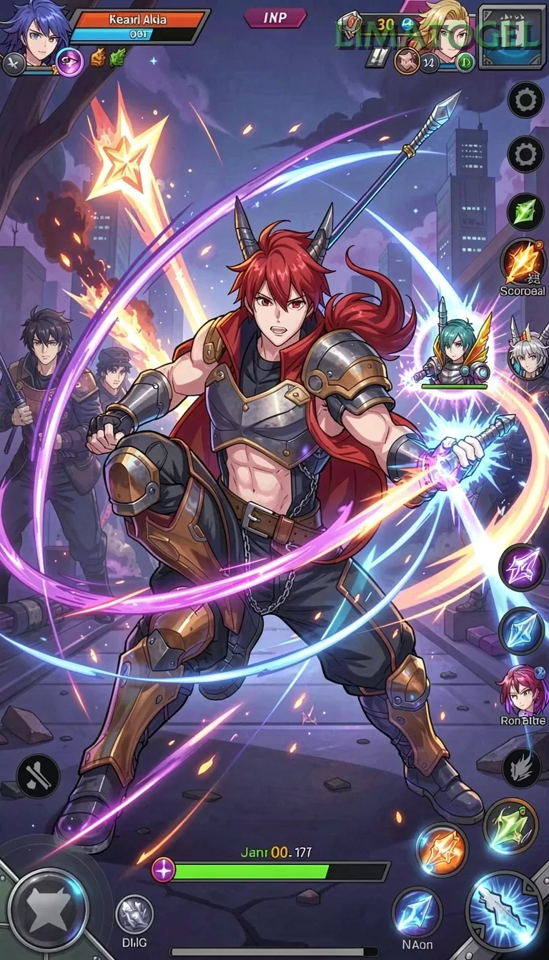 Screenshot Fire Blaze Red Wizard nomor 2